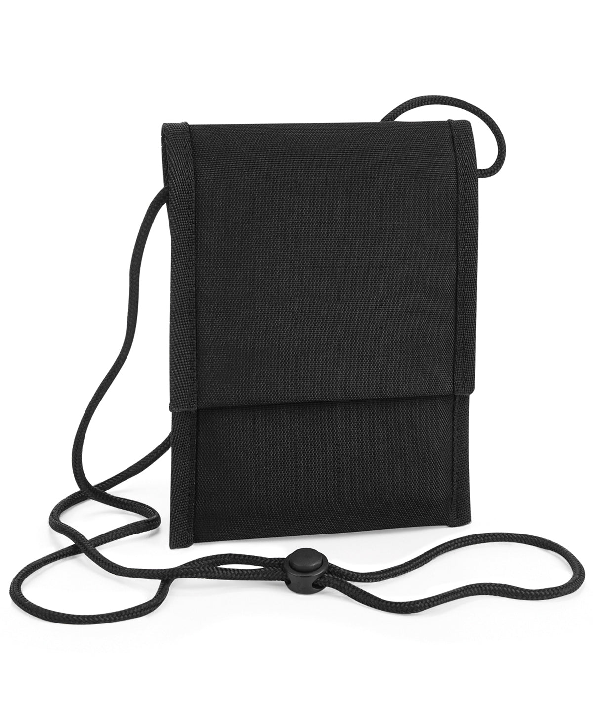 Small Cross Body Travel Pouch Passport Money Phone Pocket Neck Strap BG283 (R)