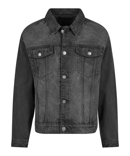 Tangerine Dream UK Heavy Ounce Boxy Denim Jean Jacket in 3 Colours S - 5XL TDBY312 (R)