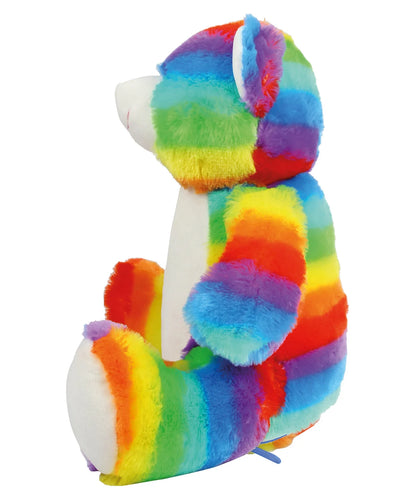 Mumbles Super Cute Rainbow 42cm Zippie Teddy Bear MM555