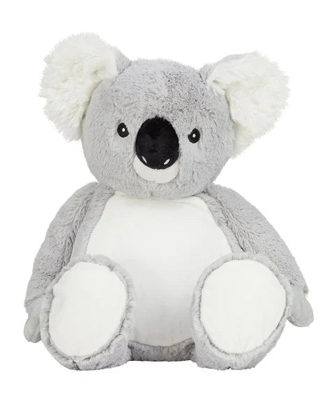 Mumbles Zippie Koala Bear Contrast Fluffy Inner Ears, Nose and Feet 43cm MM574