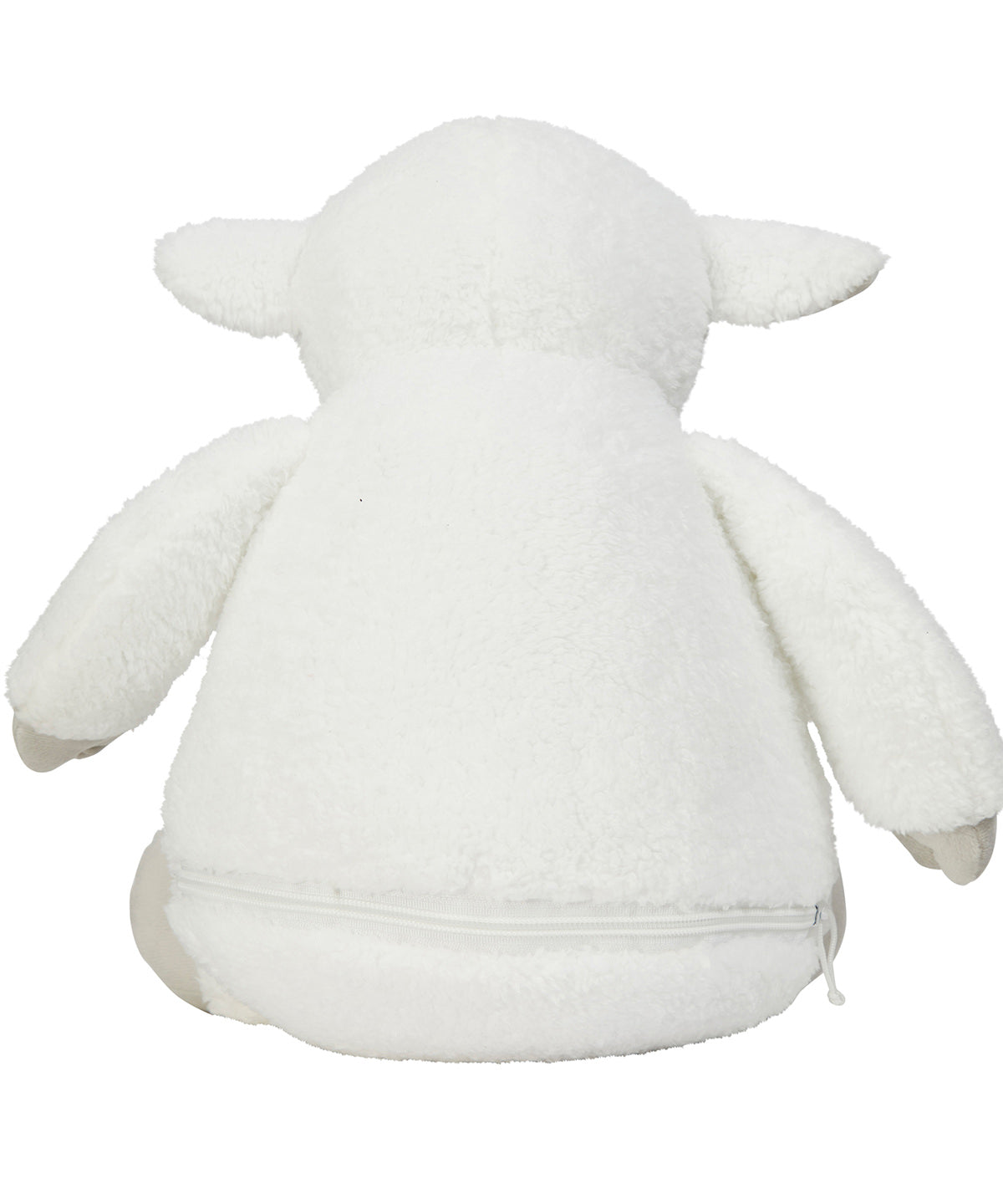 Mumbles Zippie Lamb White Soft Plush Contrast Face, Hands and Feet 45cm MM576