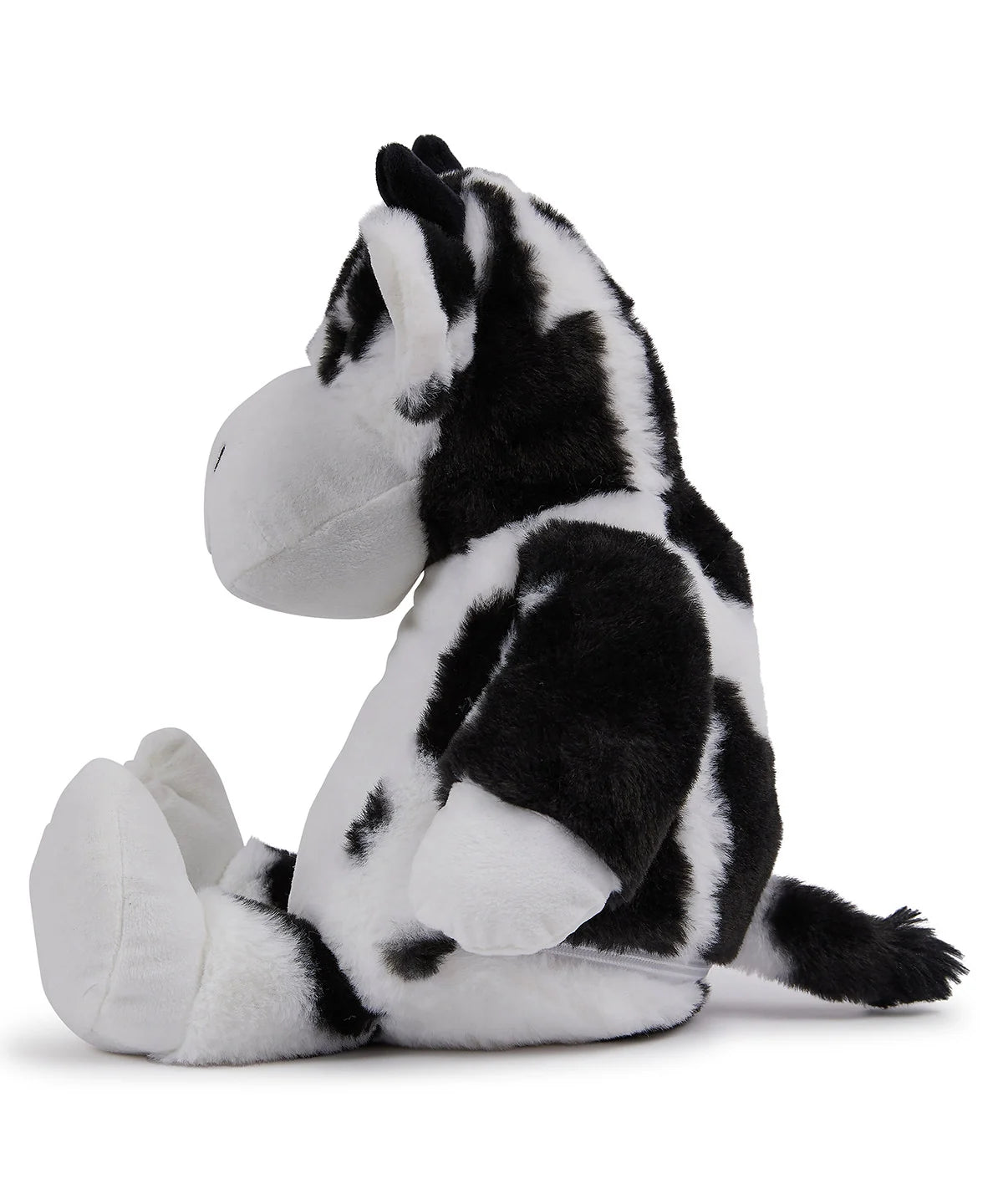 Mumbles Very Cute Zippie Black & White Plush Cow 40cm MM578