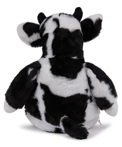 Mumbles Very Cute Zippie Black & White Plush Cow 40cm MM578