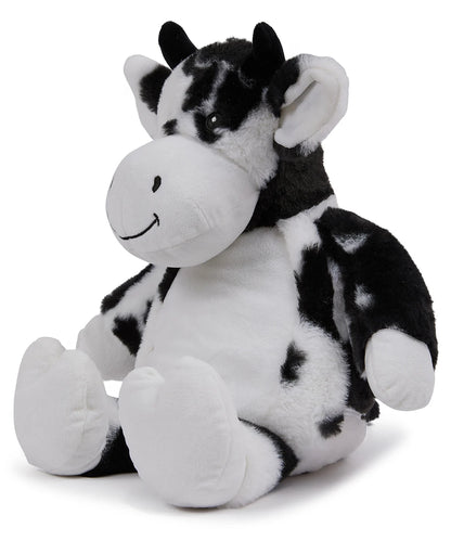 Mumbles Very Cute Zippie Black & White Plush Cow 40cm MM578