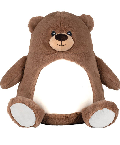 Mumbles Zippie Brown Bear Soft Plush 34cm Soft Plush Fur and Cute Sewn Features MM581