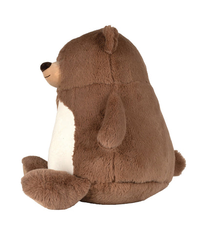 Mumbles Zippie Brown Bear Soft Plush 34cm Soft Plush Fur and Cute Sewn Features MM581