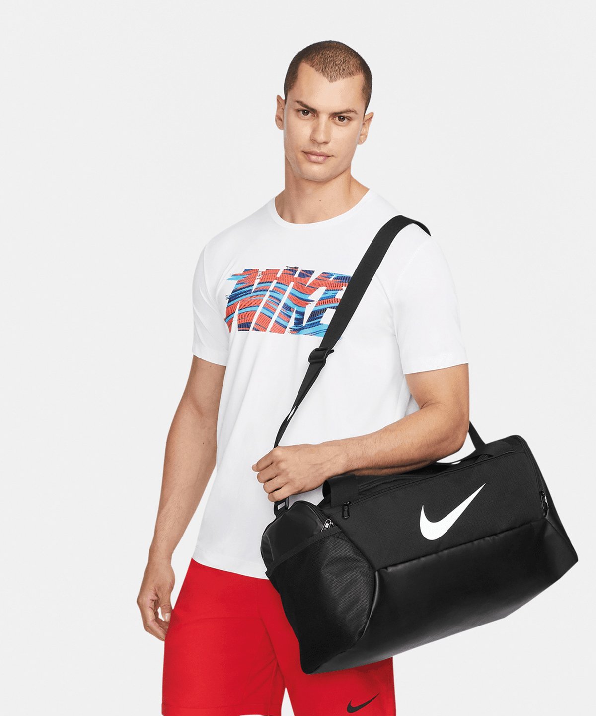 Nike Brasilia small duffle 9.5 (41L) Highly Durable & Spacious NK364