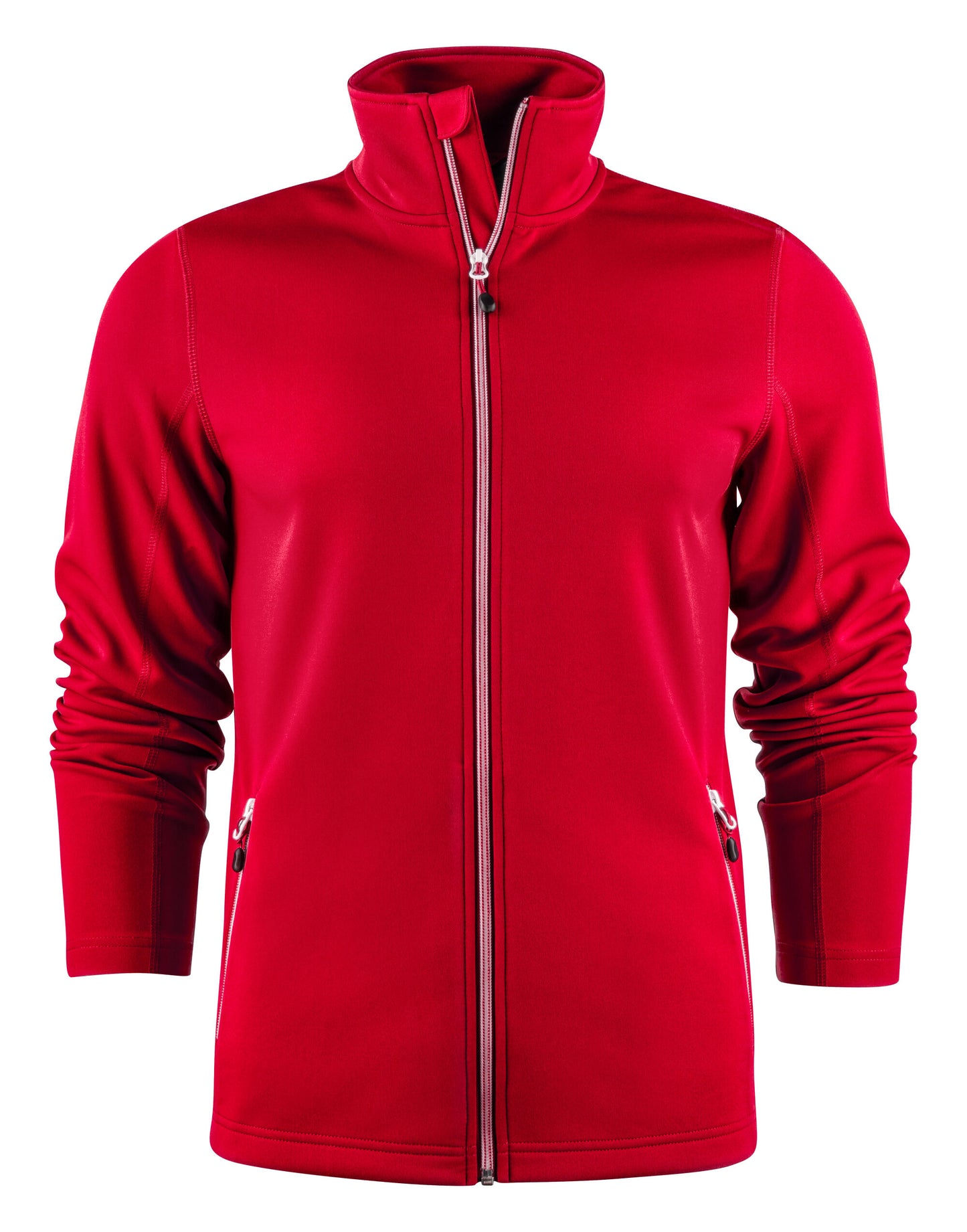Printer Red Powerslide Stretch Fabric Jacket With Front Pockets 5 Colours S - 5XL