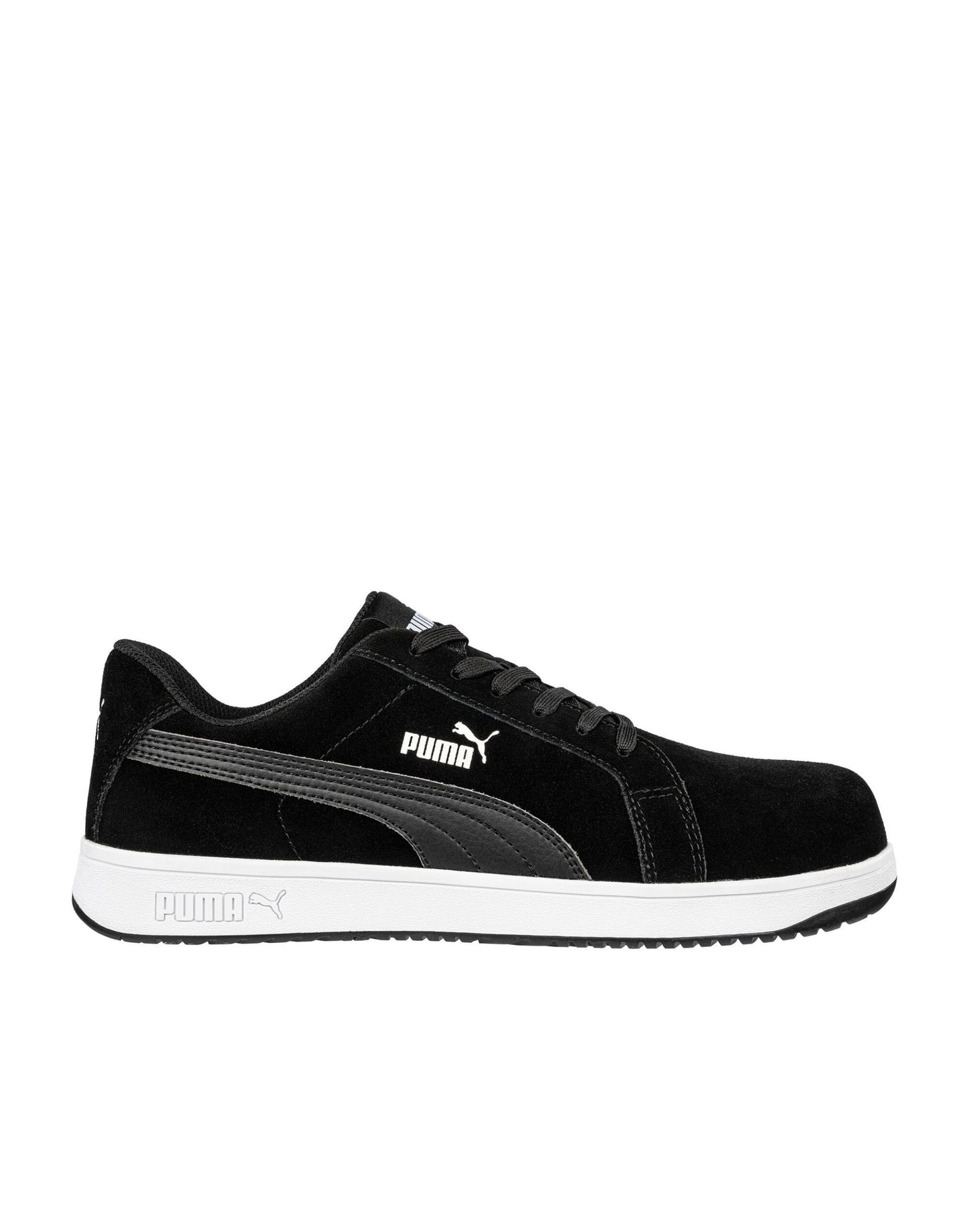 Iconic Suede Safety Trainer With Fibreglass Toe Cap Low S1PL ESD 3 Colours Sizes 6 - 12.5