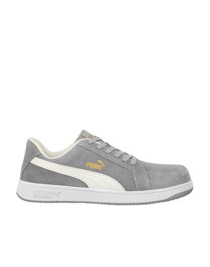Iconic Suede Safety Trainer With Fibreglass Toe Cap Low S1PL ESD 3 Colours Sizes 6 - 12.5