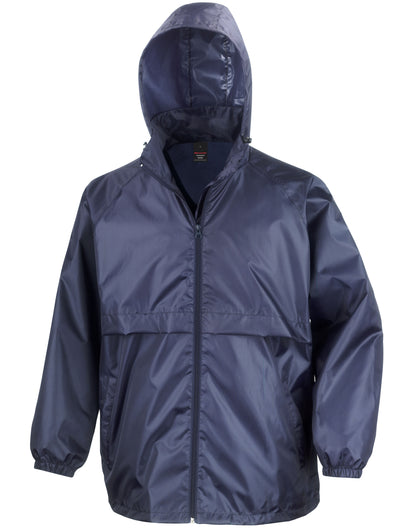 Result Core Lightweight Adult Windcheater With Concealed Hood 7 Colours S - 2XL