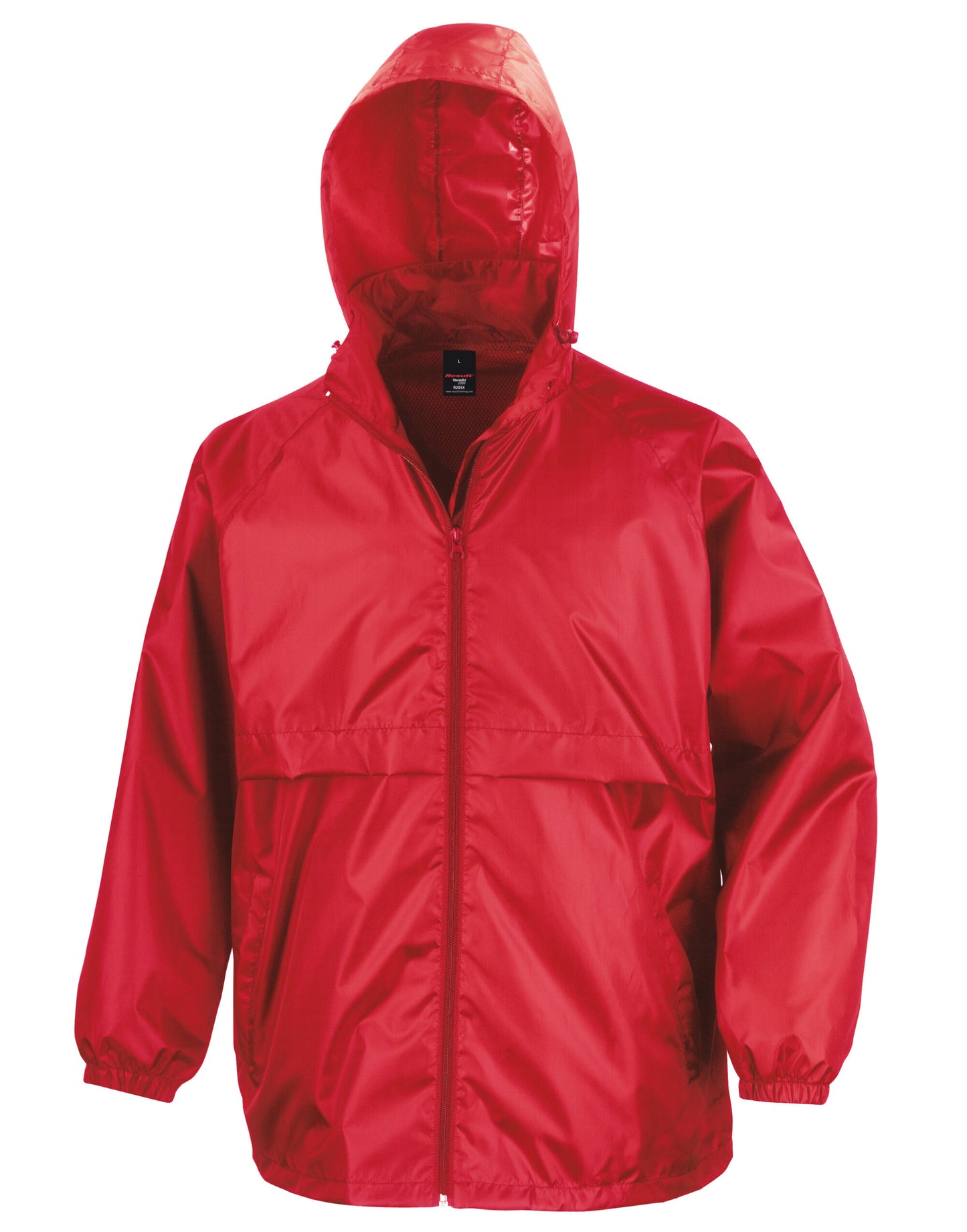 Result Core Unisex Lightweight Zip Thru Jacket With Concealed Hood 3 Colours S - 2XL