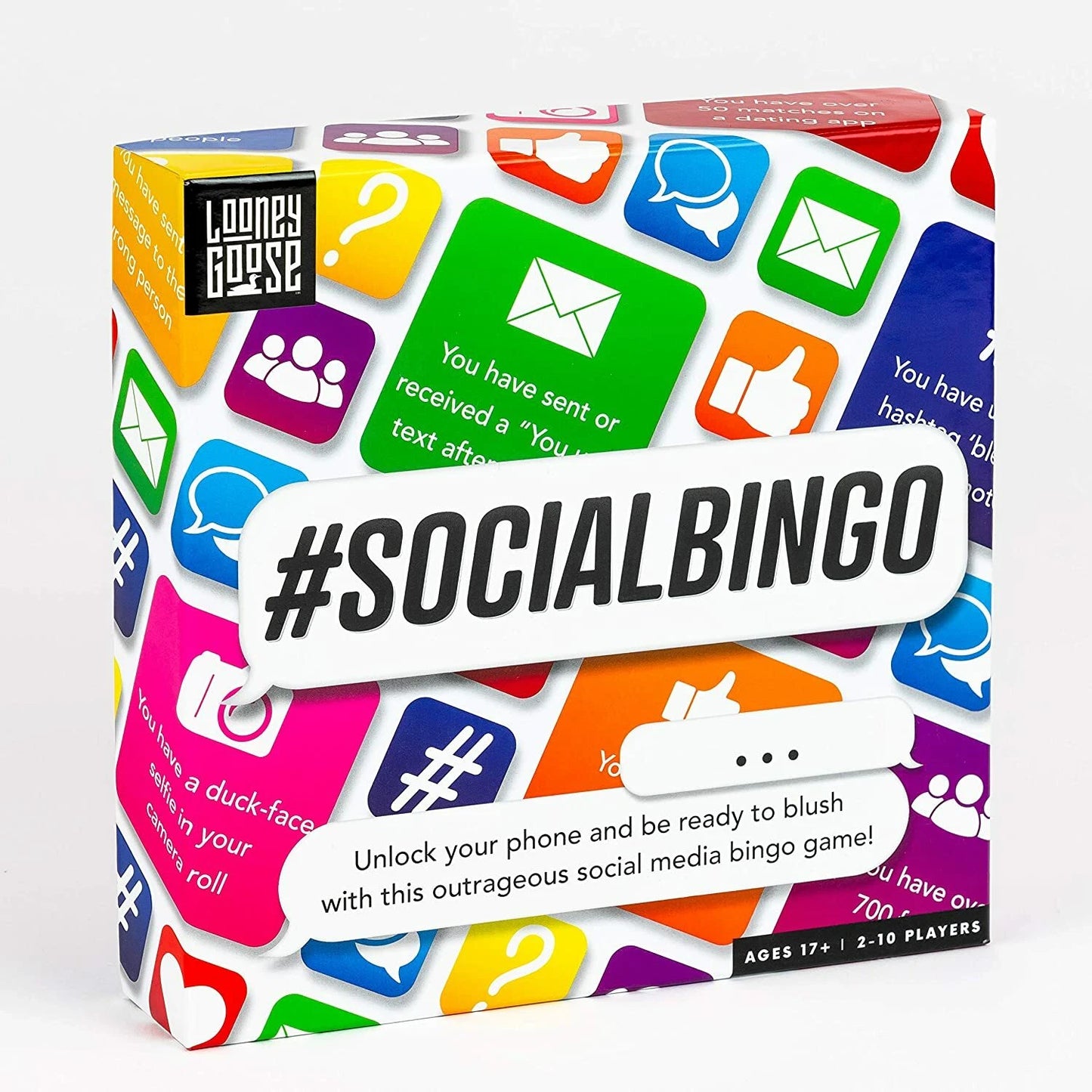 # Social Bingo Game Are you a slave to your phone screen?