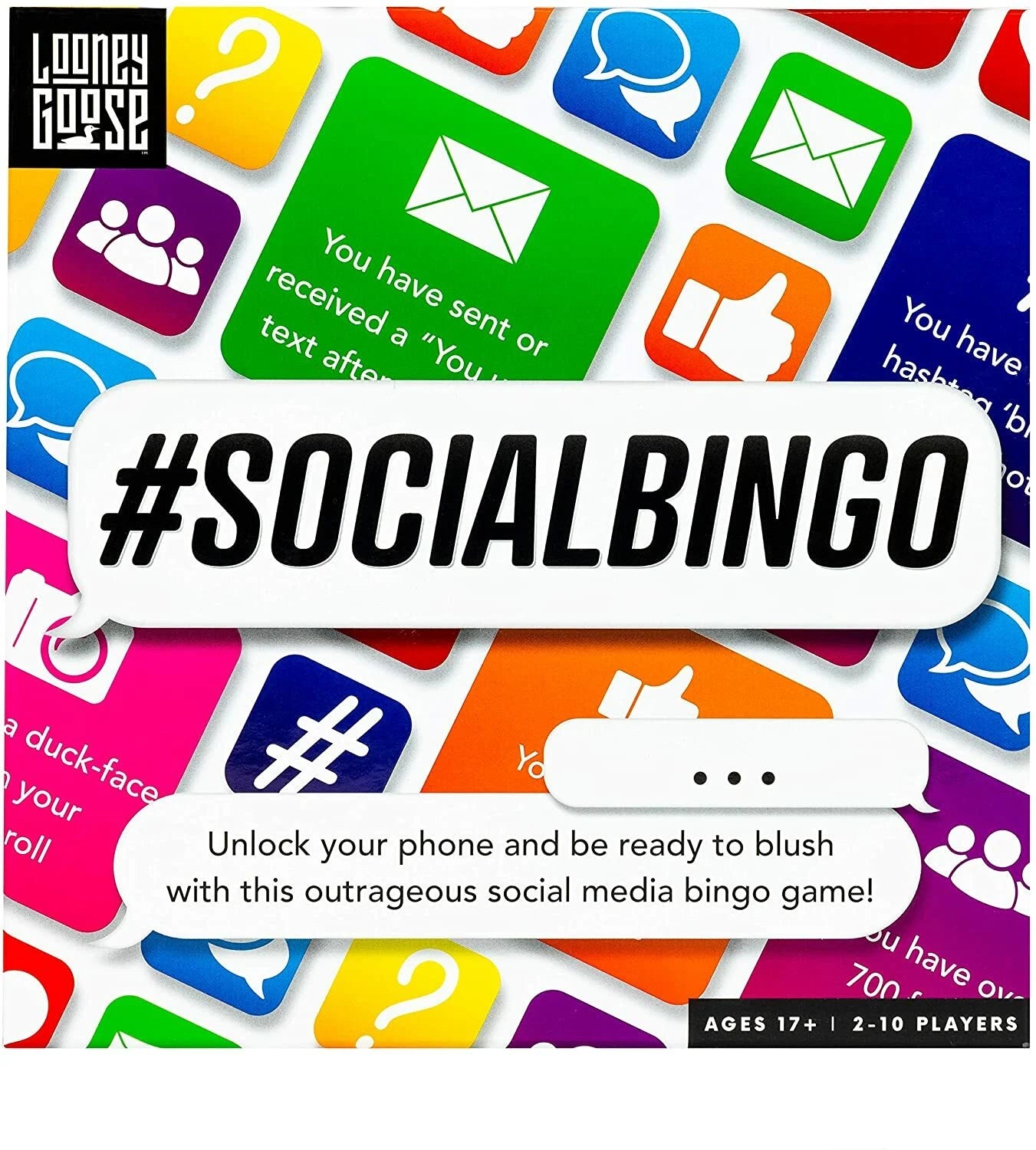 # Social Bingo Game Are you a slave to your phone screen?