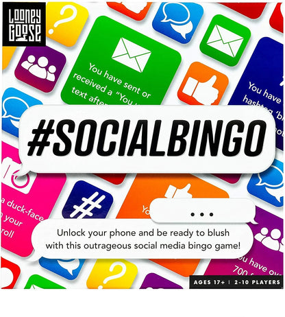 # Social Bingo Game Are you a slave to your phone screen?