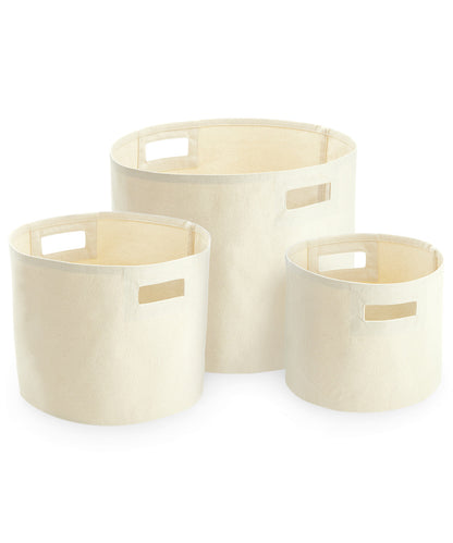 Westfield Mill Canvas Storage Tubs All 3 Sizes of Tub Laundry Toys Home WM574